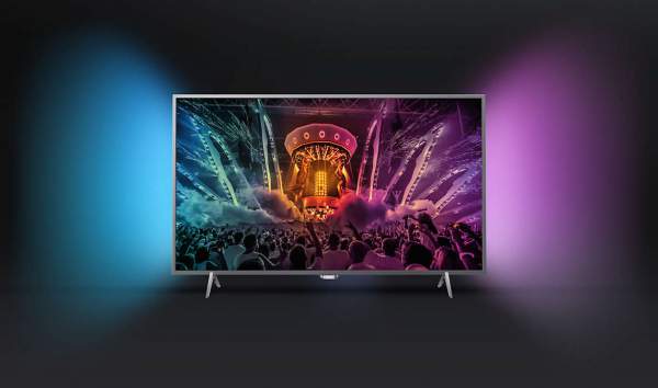 Ambilight TV 4K HDR Philips 43PUS6401 with DVB T/C/T2/T2-HD/S/S2 tuner Philips PUS