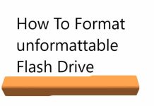 Tips to easily format unformattable flash drives Format Unformattable Flash Drive