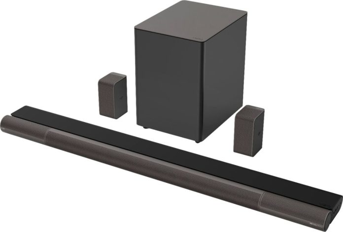 Vizio Elevate 5.1.4 Soundbar – auto-rotate, innovative new speakers Vizio Elevate Soundbar