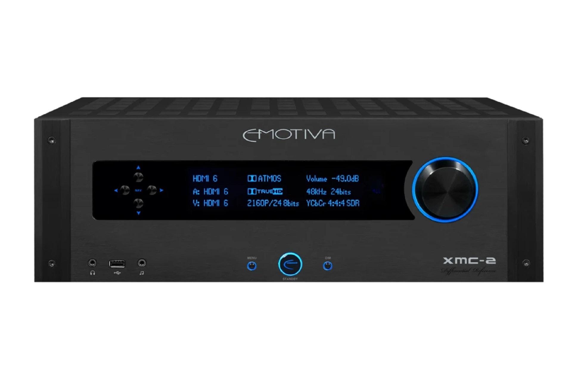 Emotiva XMC-2 Dolby Atmos 16 channels and DTSX AV processor