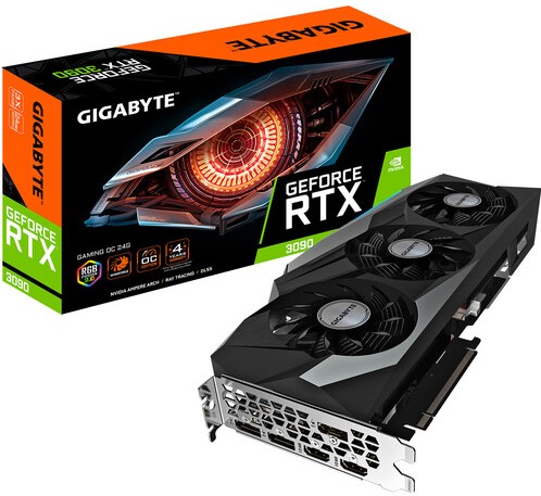 Gigabyte RTX 3090 GAMING OC: Durability, good cooling system & 8K gaming Gigabyte GeForce RTX 3090 GAMING