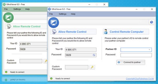 Control your devices with UltraViewer UltraViewer