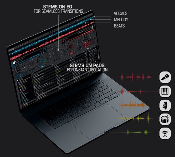 Virtual DJ mixing software