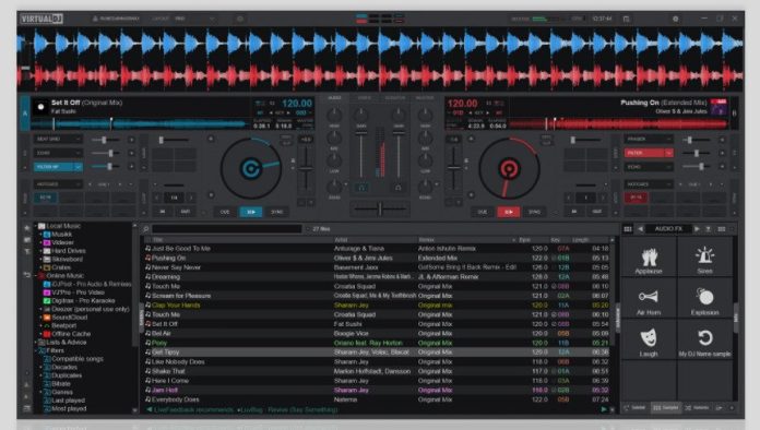 Virtual DJ full mixing tool – The best DJ software Virtual DJ mixing software