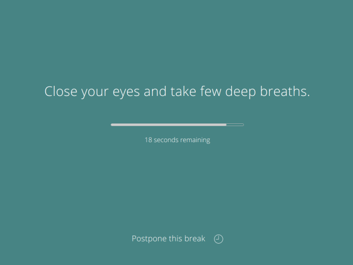 Health friendly app – Stretchly app that reminds you to take breaks when working on your PC Stretchly app