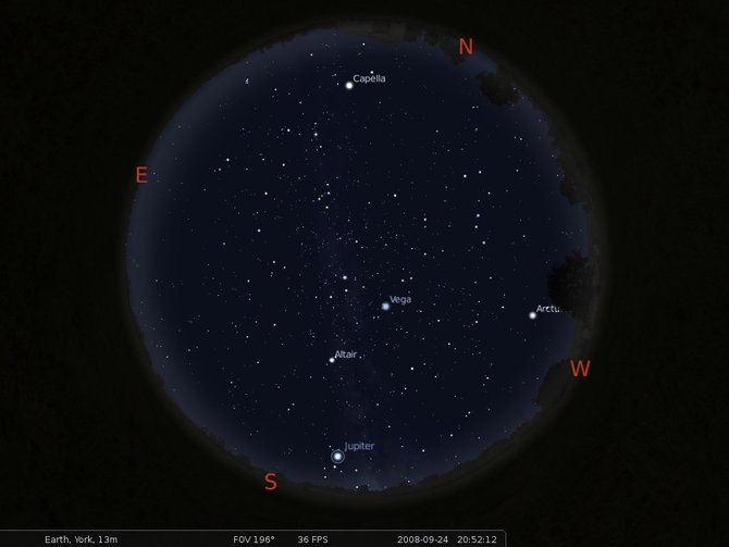 Stellarium app – watch the stars in 3D Stellarium app