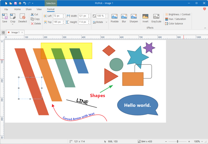 PicPick tool – easy create and edit screenshots PicPick tool