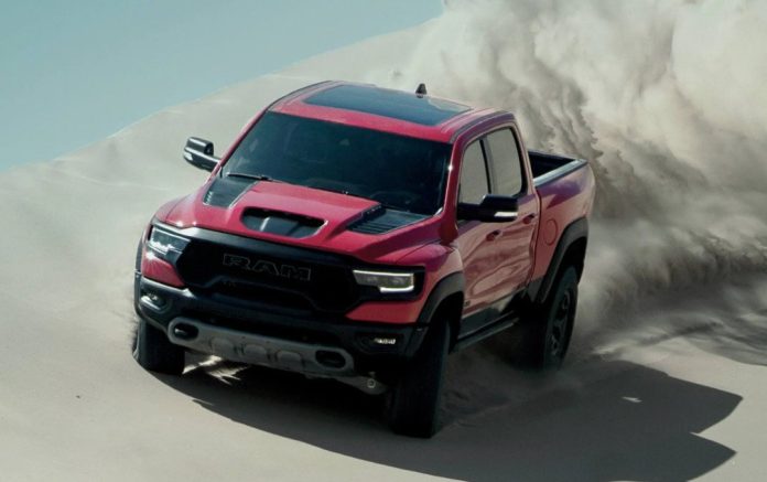 3 Top pickup trucks – Ram 1500 TRX, Ford F150 Raptor, Jeep Gladiator Sand Runner Ram 1500 TRX