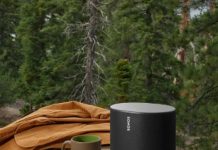 Portable, perfect build quality, (IPx6)(IP5x)- Sonos Move speaker Sonos Move Speaker