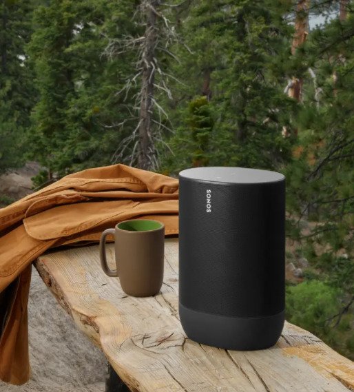 Portable, perfect build quality, (IPx6)(IP5x)- Sonos Move speaker Sonos Move Speaker