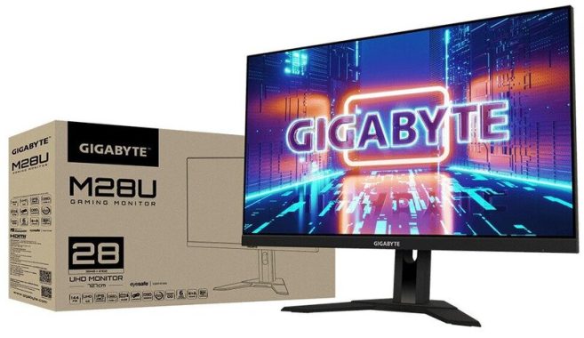 Gigabyte M28U monitor – great choice for 4k UHD with 144Hz