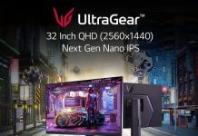 IPS 1ms LG 32GQ950-B 32” UltraGear UHD 4K Nano monitor