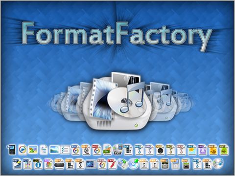 Free Format Factory tool – Converter for any file Format Factory