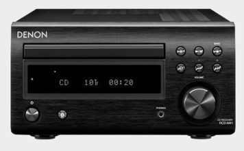 Impressive sound – Denon DM41 Hi-Fi mini system specs Denon DM41