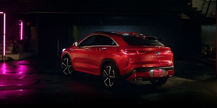 Infiniti QX55: an attractive and powerful crossover coupe Infiniti QX55 SUV