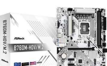 ASRock B760M-HDV/M.2 & All-White Motherboards ASRock B760M-HDV/M.2 motherboard