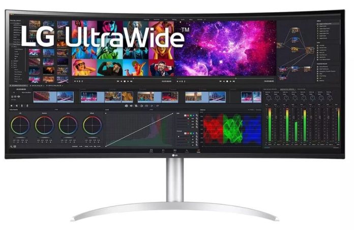 5K2K Nano IPS Curved Monitor LG 40WP95C-W Curved Monitor LG 40WP95C-W
