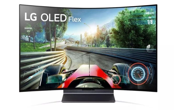LG OLED Flex 42″ – fantastic Monitor & TV – Webllena