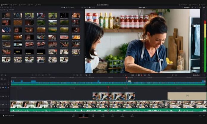 All-in-one solution – DaVinci Resolve video editing software DaVinci Resolve