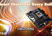 BIOSTAR Introduces the BRAND-NEW A620MS Motherboard A620MS
