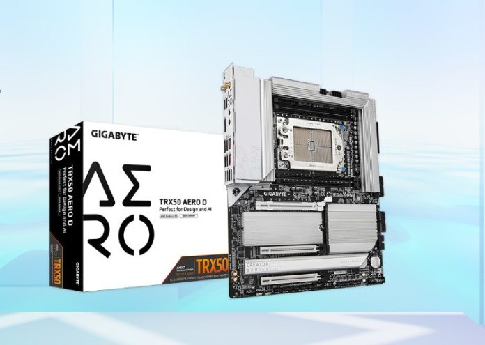 Introducing the AI-Centric Motherboard: GIGABYTE’s TRX50 AERO D GIGABYTE TRX50 AERO D