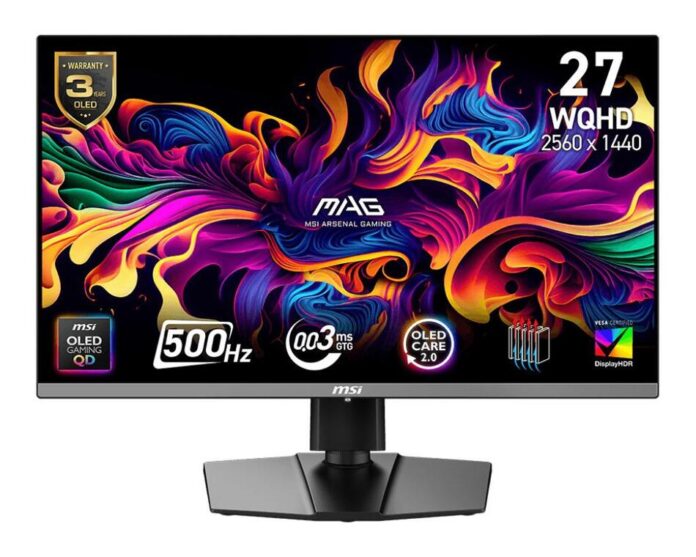 MSI MAG 272QP QD-OLED X50 Gaming Monitor Review MSI MAG 272QP QD-OLED X50