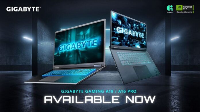 GIGABYTE Unveils GAMING A16 PRO & GAMING A18 Laptops GAMING A16 PRO and GAMING A18