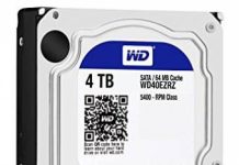 WD Blue 4TB HardDrive – Fast and silent WDBlueTB