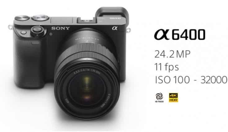 Sony A6400 camera