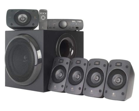 5.1 500W Speaker System Logitech Z906  – superior sound quality