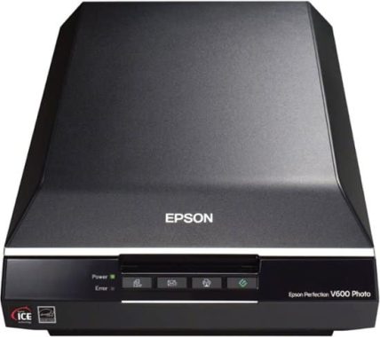 Epson Perfection V600 Scanner – high quality scans from photos, film, slides….