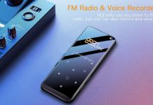 32GB MP3 Player Mibao – excellent little player – Specifications Mibao MP3 Player with Bluetooth 4.2