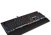 Fast & responsive gaming keyboard, Corsair K70 RAPIDFIRE review Corsair K70 RAPIDFIRE