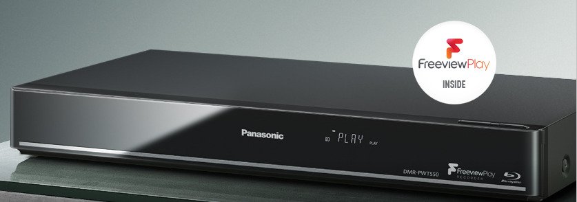 Panasonic DMRPWT550EB (Black) Smart 3D Blu-ray player 