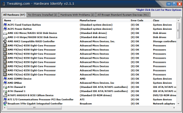 Hardware Identify – useful software for hardware identification Hardware Identify