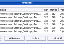 Unlocker program – Unlock locked files on your pc Unlocker is a very simple and light and portable program