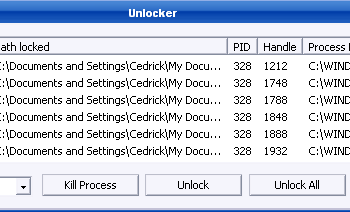 Unlocker is a very simple and light and portable program