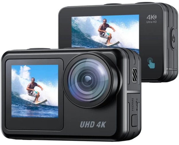 Campark V40 dual-screen action camera