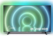 3 sided Ambilight TV – Unique 70″ Philips 70PUS7906 Philips 70PUS7906