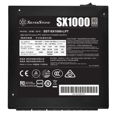 Powerful SilverStone SX1000 – 1000W Fully Modular