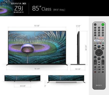 8K Sony BRAVIA MASTER Series XR-85Z9J