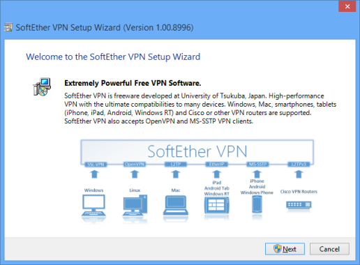 Free SoftEther VPN – browse securely, hide your identity online