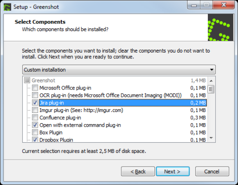 Greenshot software – use any key to take screenshots