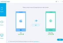 Syncios Data Transfer – ideal for transferring files , for iOS or Android
