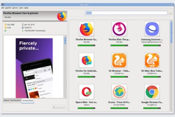 Raccoon – Downloader for Windows, Linux and MacOS