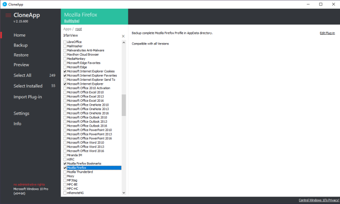 CloneApp – free & simple backup tool clone app