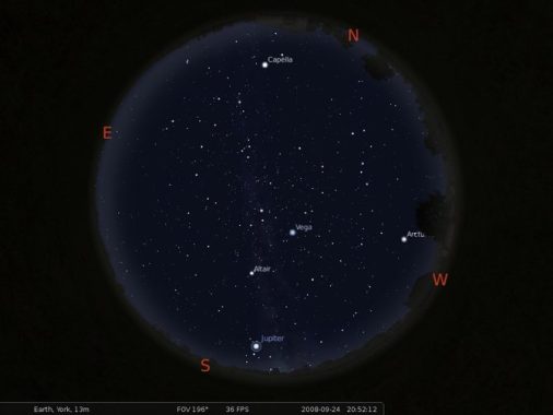 Stellarium app – watch the stars in 3D
