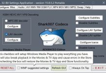 Advanced Codecs tool – portable codec solution Windows 10, 11 Advanced Codecs