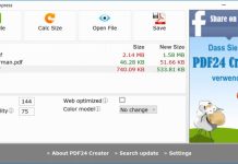 100% free PDF Creator – a lot of great features, PDF24 Creator PDF24 Creator