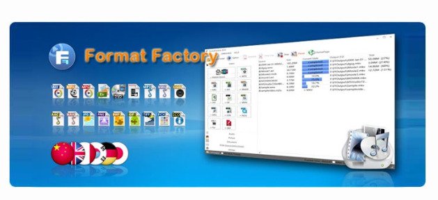 Format Factory app
